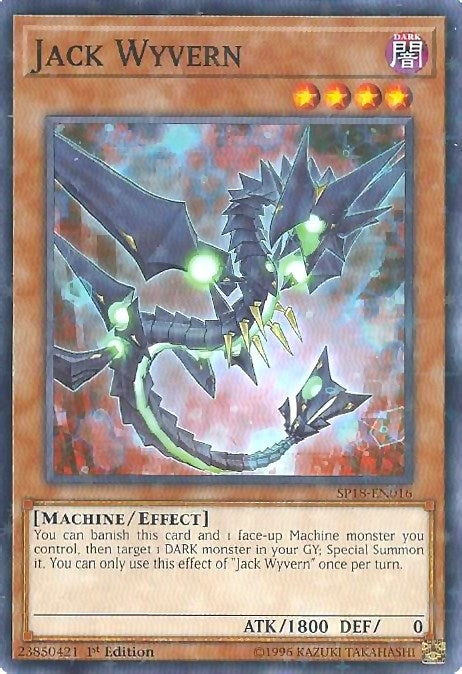 Image for Jack Wyvern (Starfoil) (SP18-EN016) (SPV) - YuGiOh