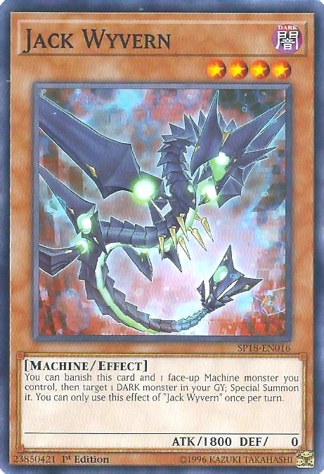 Image for Jack Wyvern (SP18-EN016) (SPV) - YuGiOh
