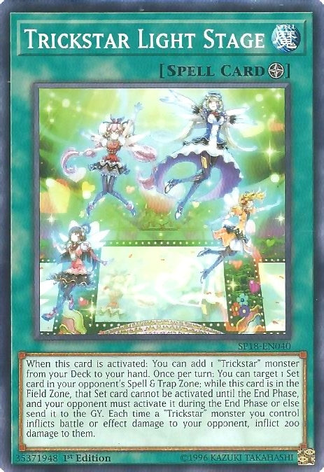 Image for Trickstar Light Stage (SP18-EN040) (SPV) - YuGiOh