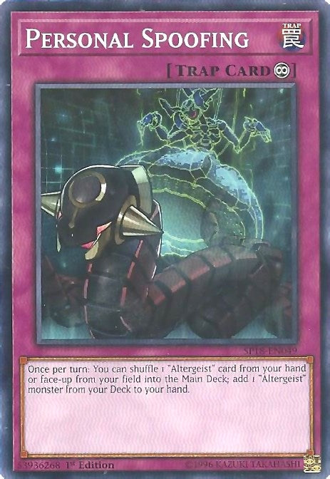 Image for Personal Spoofing (SP18-EN049) (SPV) - YuGiOh