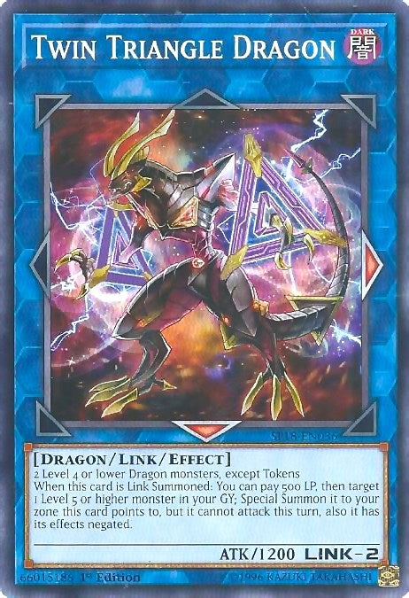 Image for Twin Triangle Dragon (SP18-EN036) (SPV) - YuGiOh