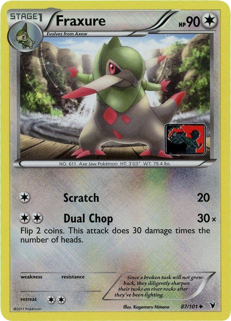 Image for Fraxure - 87/101 (League Promo) (087/101) (PR) - Pokemon