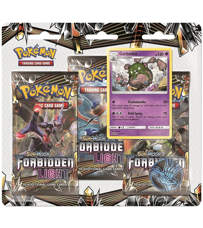 Image for Forbidden Light 3 Pack Blister [Garbodor] - Pokemon