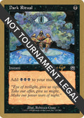 Image for Dark Ritual - 2001 Tom van de Logt (MMQ) (World Championship Decks) - Magic: The Gathering
