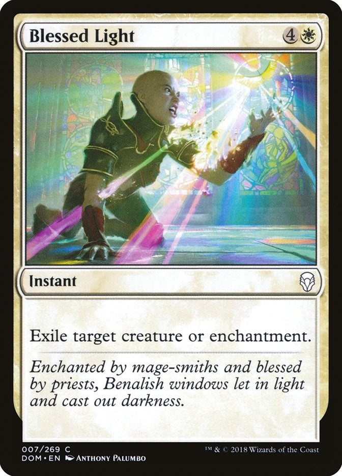 Image for Blessed Light (7) (Dominaria) - Magic: The Gathering