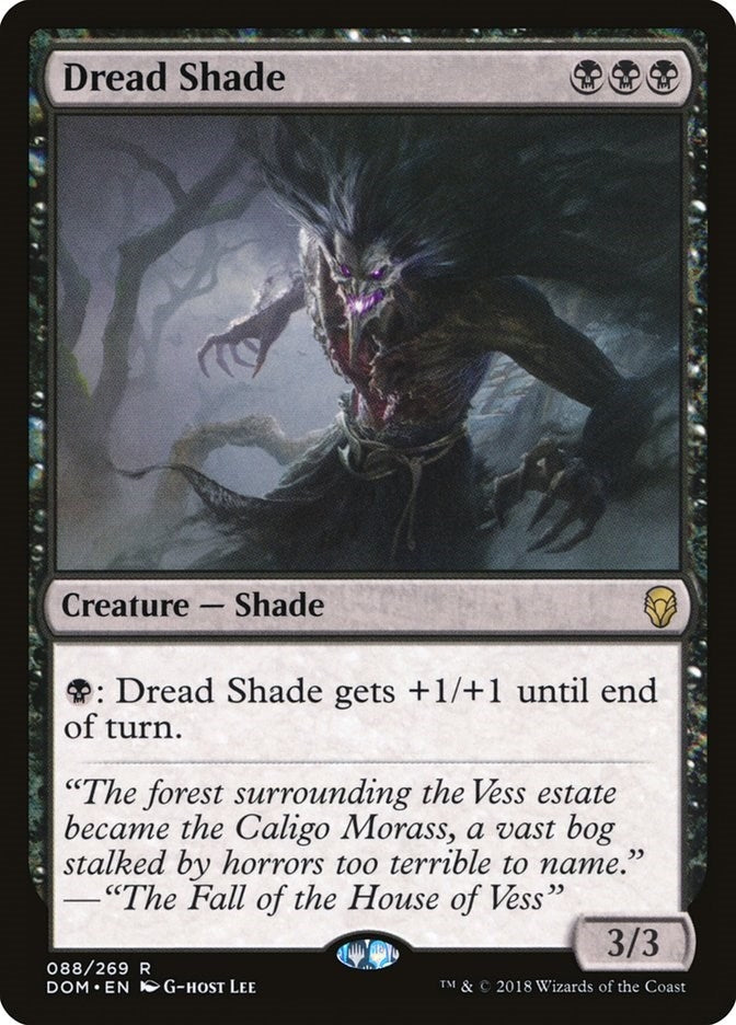 Image for Dread Shade (88) (Dominaria) - Magic: The Gathering