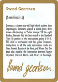 Image for 1997 Svend Geertsen Biography Card (World Championship Decks) - Magic: The Gathering