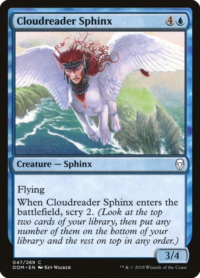 Image for Cloudreader Sphinx (47) (Dominaria) - Magic: The Gathering