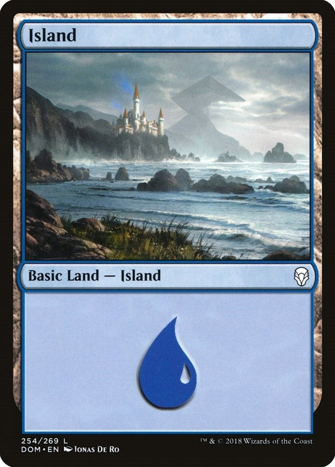 Image for Island (254) (254) (Dominaria) - Magic: The Gathering