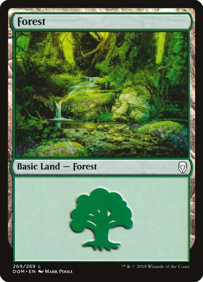 Image for Forest (269) (269) (Dominaria) - Magic: The Gathering