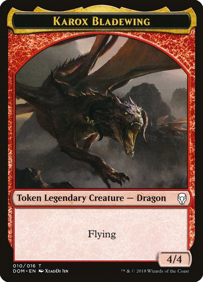 Image for Karox Bladewing Token (10) (Dominaria) - Magic: The Gathering