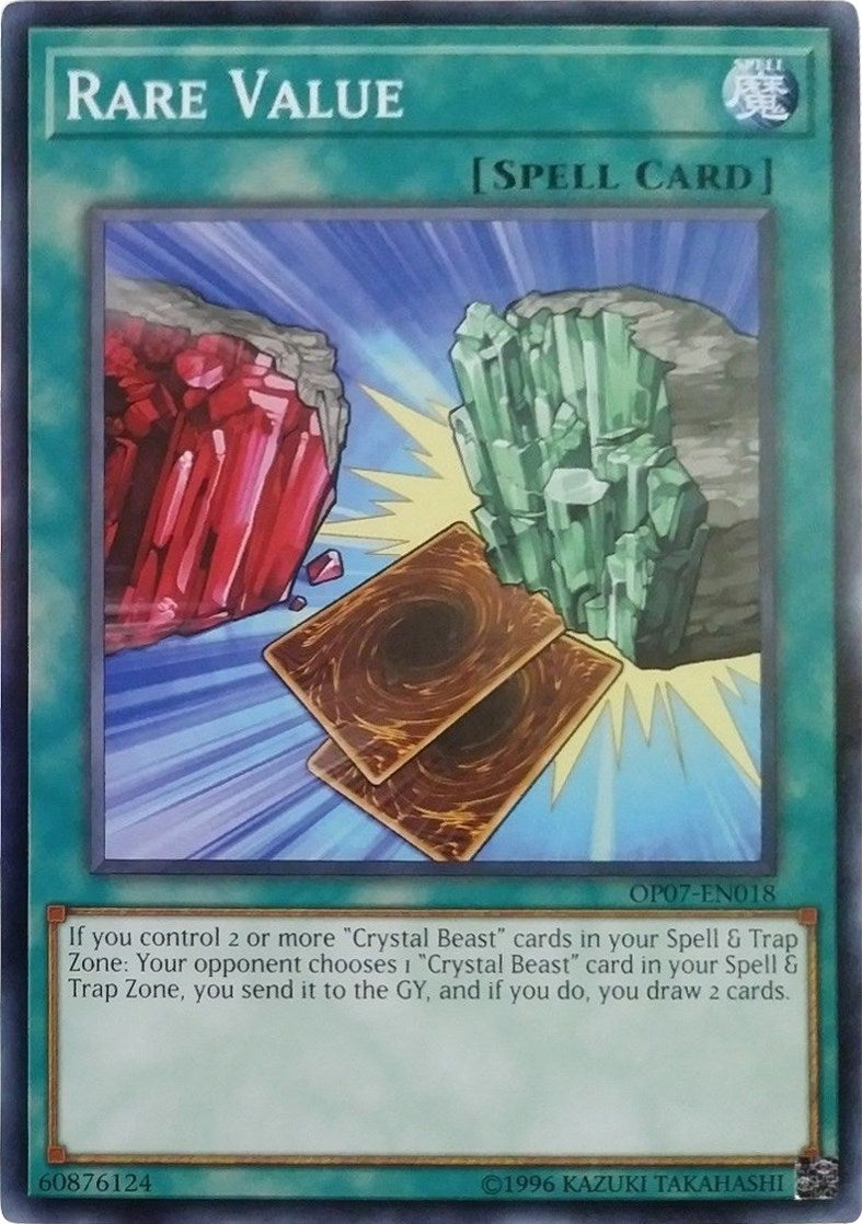 Image for Rare Value (OP07-EN018) (OP07) - YuGiOh