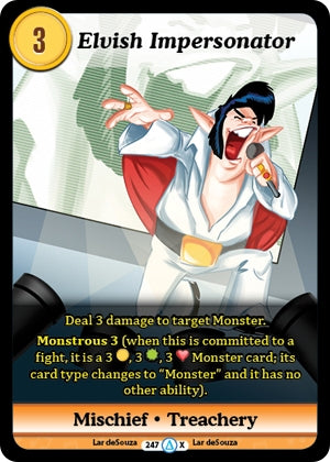 Image for Elvish Impersonator (Alt 1) (247) (Season 1) - Munchkin CCG