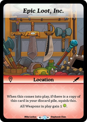 Image for Epic Loot, Inc. (92) (Season 1) - Munchkin CCG