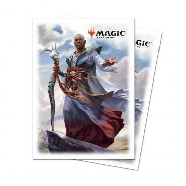 Image for Dominaria Teferi, Hero of Dominaria Standard Deck Protector for Magic (80-Pack) - Card Sleeves