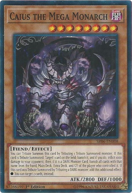 Image for Caius the Mega Monarch (SR06-EN008) (SR06) - YuGiOh