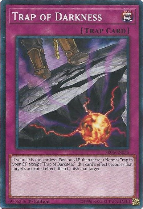 Image for Trap of Darkness (SR06-EN036) (SR06) - YuGiOh