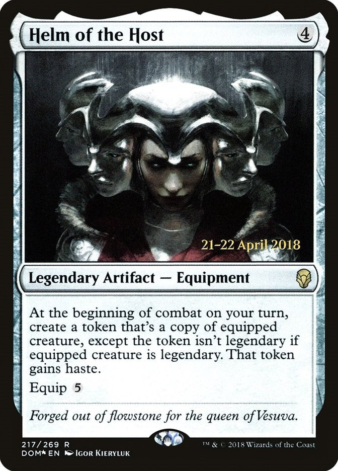 Image for Helm of the Host (217) (Prerelease Cards) - Magic: The Gathering