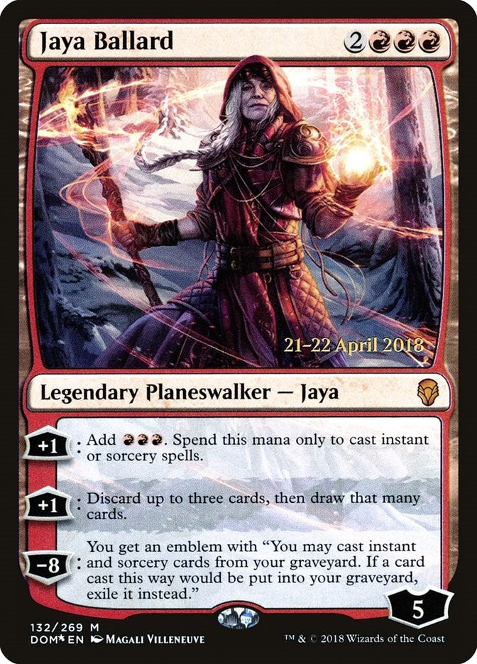 Image for Jaya Ballard (132) (Prerelease Cards) - Magic: The Gathering