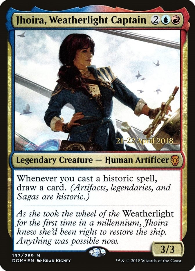 Image for Jhoira, Weatherlight Captain (197) (Prerelease Cards) - Magic: The Gathering