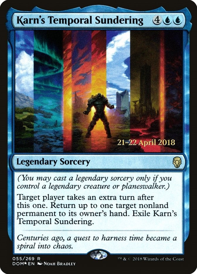 Image for Karn's Temporal Sundering (55) (Prerelease Cards) - Magic: The Gathering