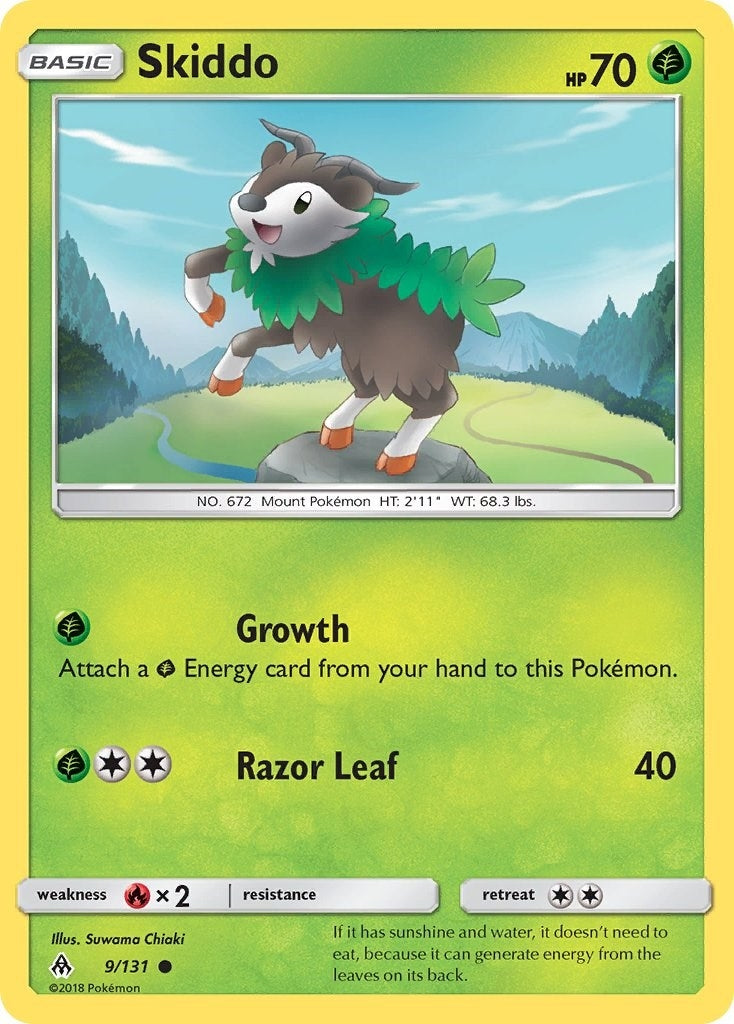 Image for Skiddo (9/131) (SM06) - Pokemon