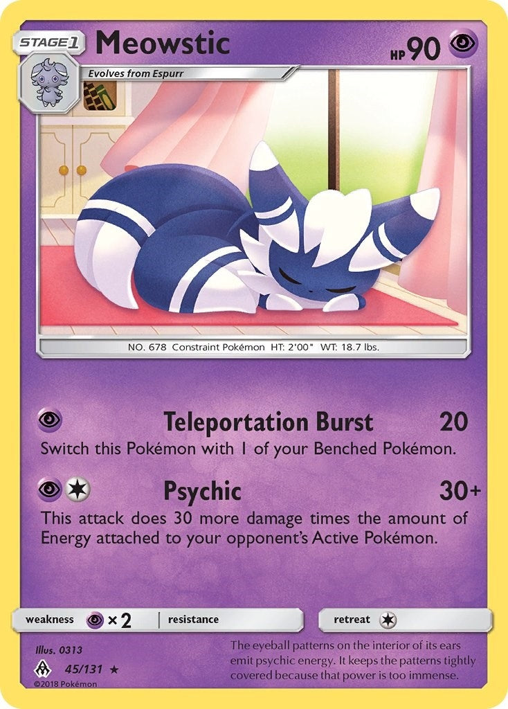 Image for Meowstic (45/131) (SM06) - Pokemon