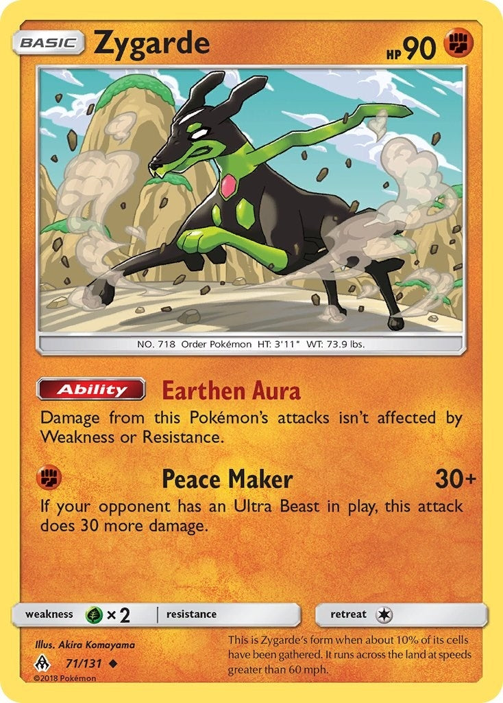 Image for Zygarde (71) (71/131) (SM06) - Pokemon