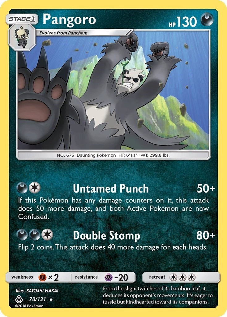 Image for Pangoro (78/131) (SM06) - Pokemon