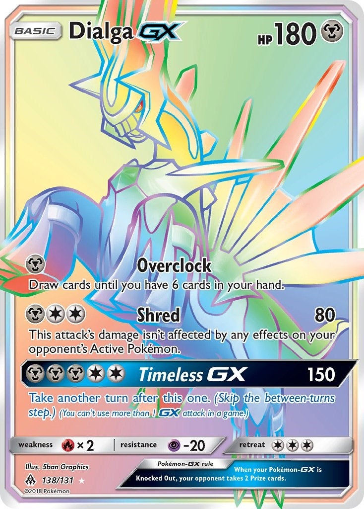 Image for Dialga GX (Secret) (138/131) (SM06) - Pokemon