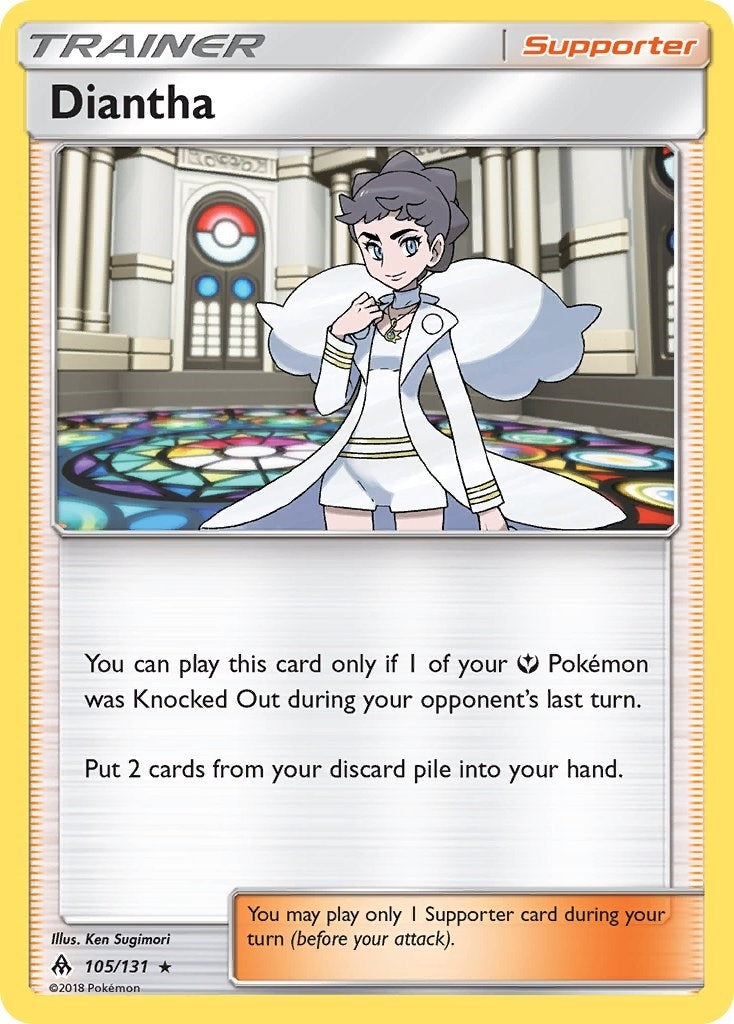 Image for Diantha (105/131) (SM06) - Pokemon