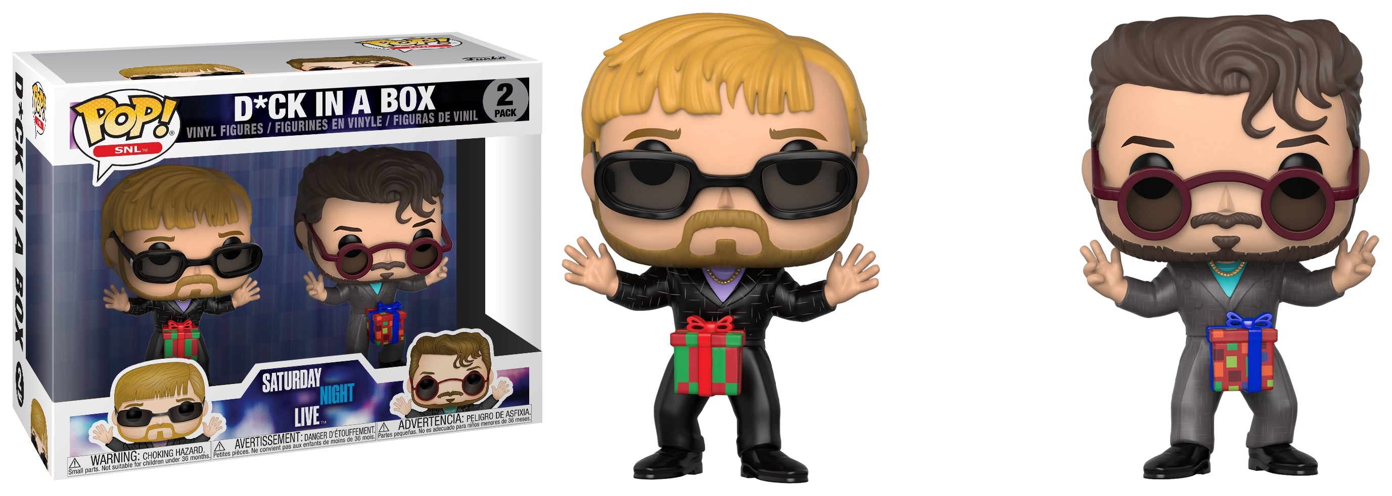Image for Saturday Night Live: D*ck in a Box 2-Pack - Funko