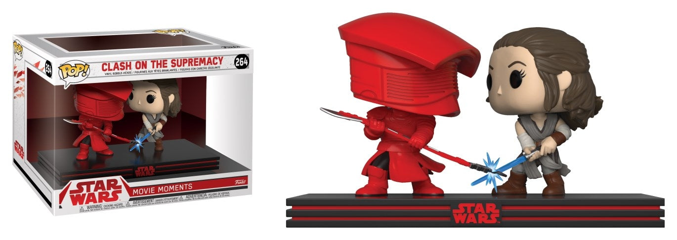 Image for Star Wars: Clash on the Supremacy (Rey) (Bobble-Heads) (2-Pack) - Funko