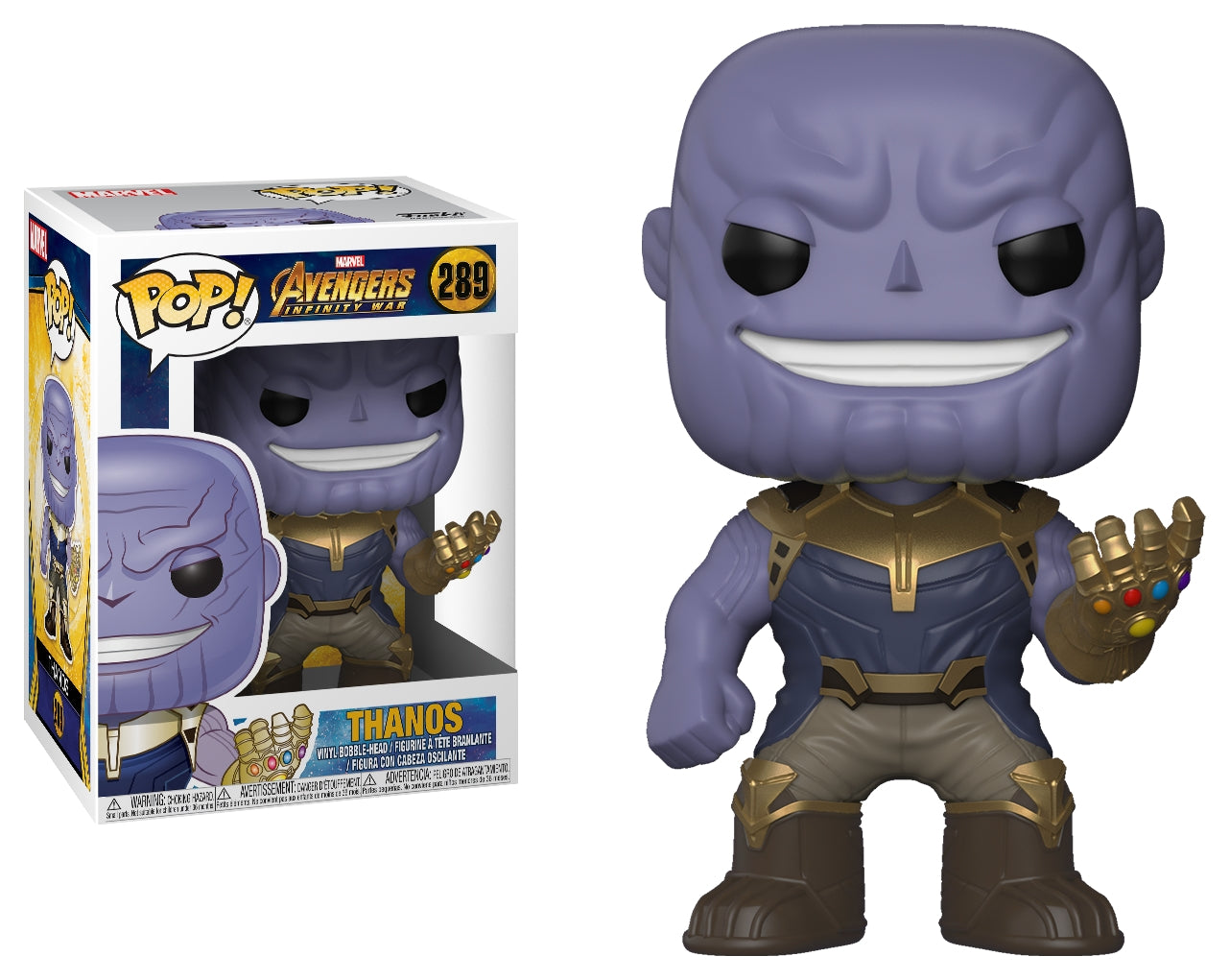 Image for Avengers: Infinity War: Thanos (Bobble-Head) - Funko