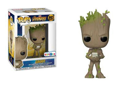 Image for Avengers: Infinity War: Groot (with Game) (Bobble-Head) (Toys R Us Exclusive) - Funko