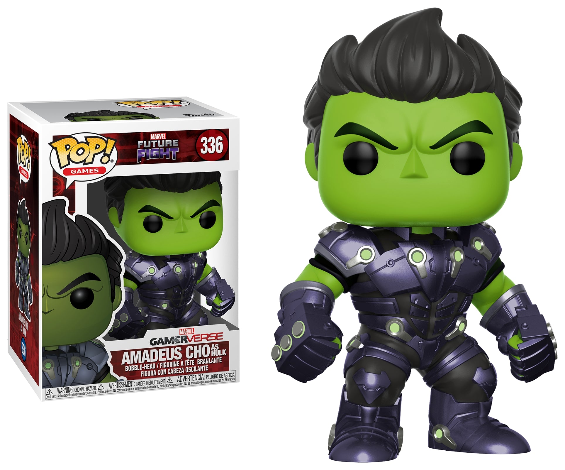 Image for Marvel Future Fight: Amadeus Cho as Hulk (Bobble-Head) - Funko