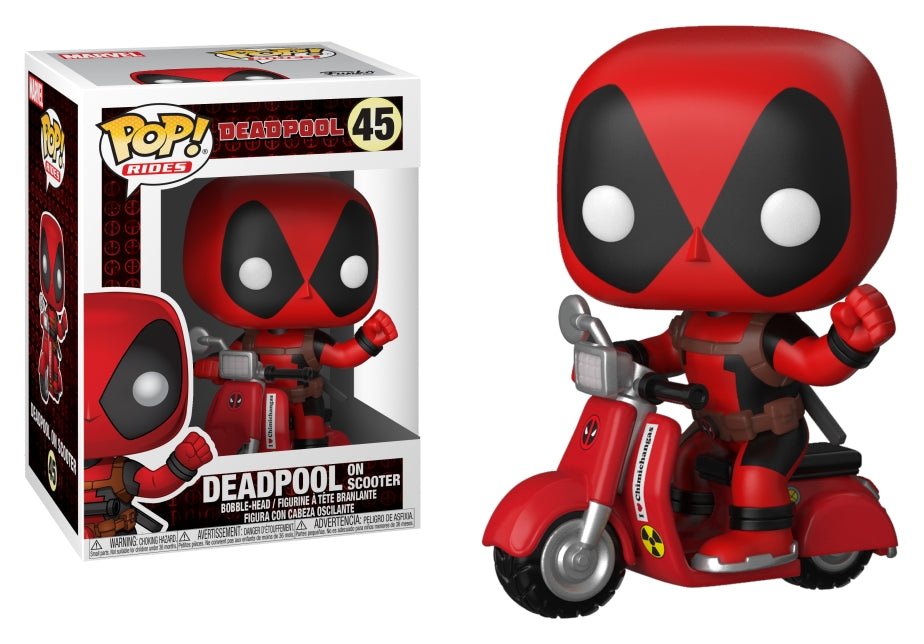 Image for Deadpool on Scooter (Bobble-Head) - Funko