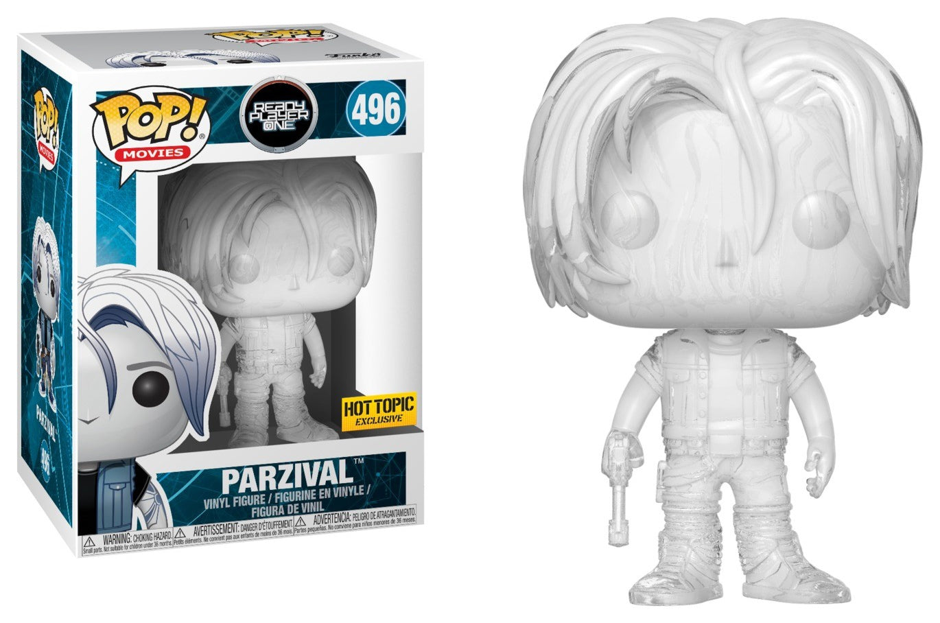 Image for Ready Player One: Parzival (Translucent) (Hot Topic Exclusive) - Funko