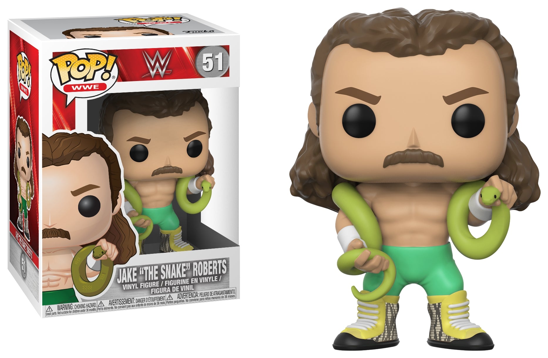 Image for WWE: Jake "The Snake" Roberts - Funko