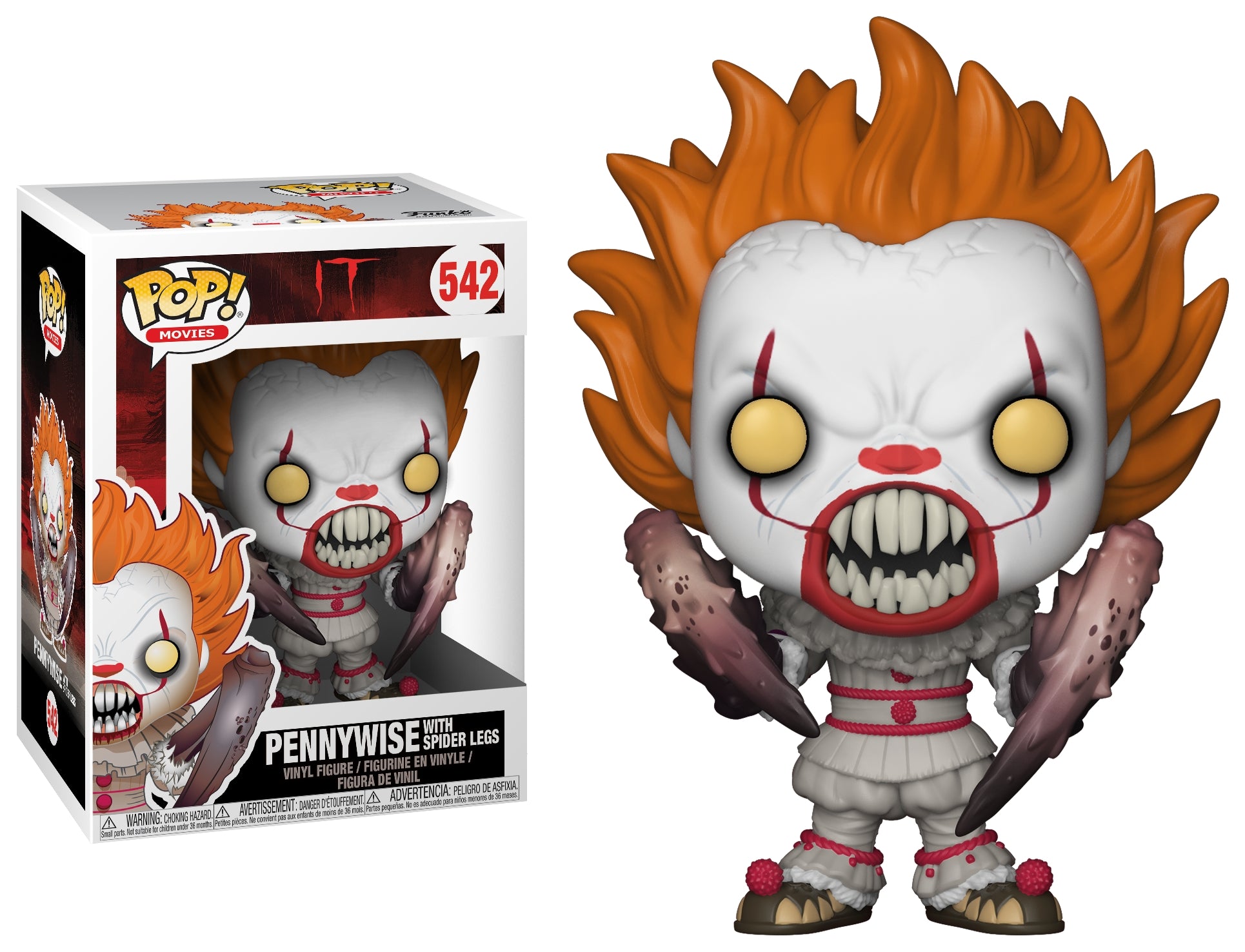 Image for IT: Pennywise with Spider Legs - Funko