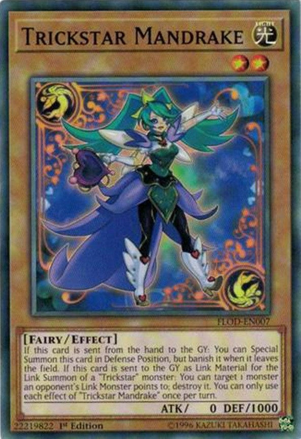 Image for Trickstar Mandrake (FLOD-EN007) (FLOD) - YuGiOh