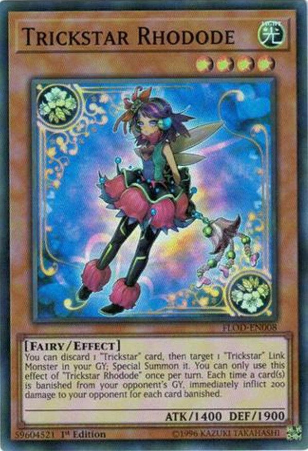 Image for Trickstar Rhodode (FLOD-EN008) (FLOD) - YuGiOh