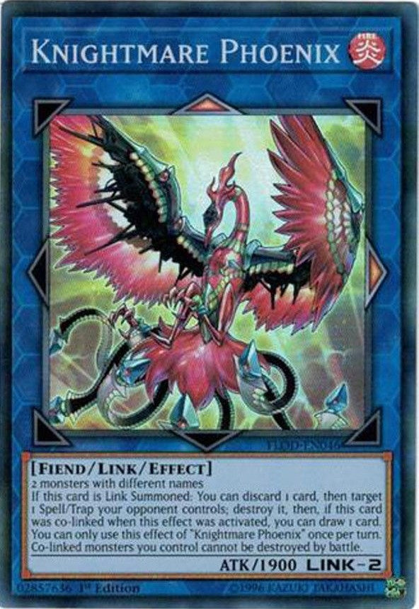 Image for Knightmare Phoenix (FLOD-EN046) (FLOD) - YuGiOh