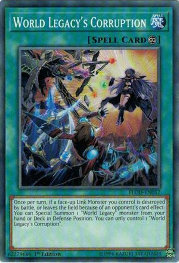 Image for World Legacy's Corruption (FLOD-EN057) (FLOD) - YuGiOh