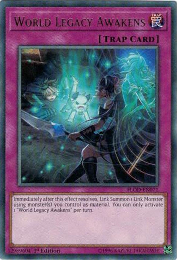 Image for World Legacy Awakens (FLOD-EN071) (FLOD) - YuGiOh
