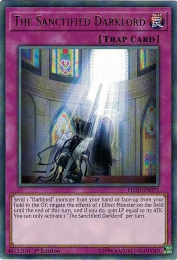 Image for The Sanctified Darklord (FLOD-EN075) (FLOD) - YuGiOh