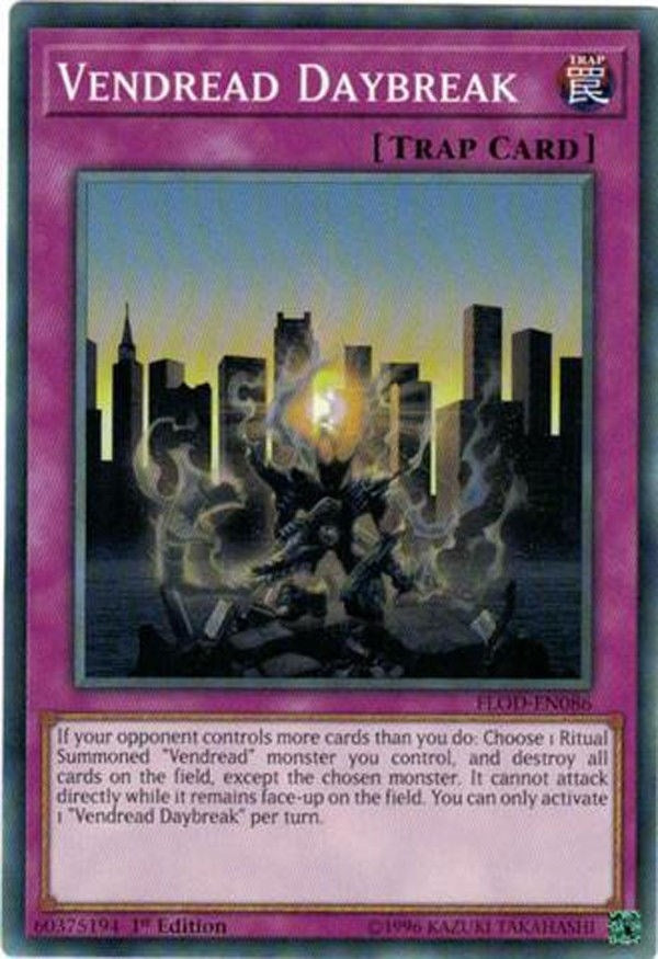 Image for Vendread Daybreak (FLOD-EN086) (FLOD) - YuGiOh