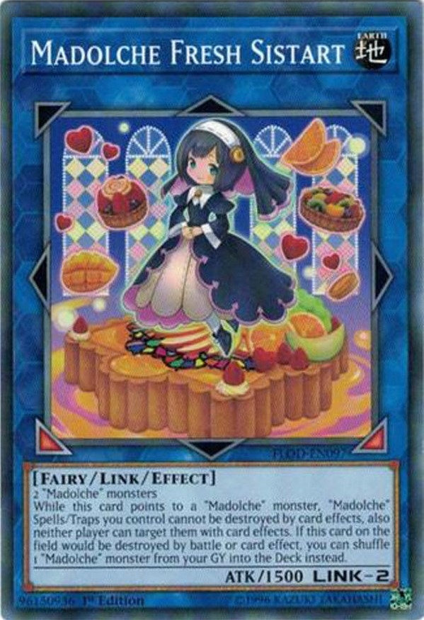 Image for Madolche Fresh Sistart (FLOD-EN097) (FLOD) - YuGiOh