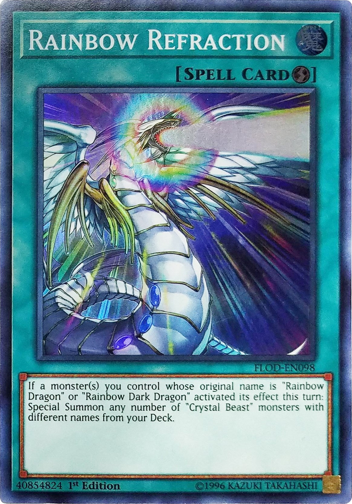 Image for Rainbow Refraction (FLOD-EN098) (FLOD) - YuGiOh