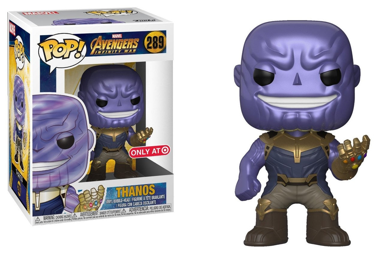 Image for Avengers: Infinity War: Thanos (Bobble-Head) (Metallic) (Target Exclusive - Funko